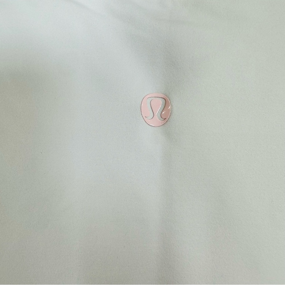 Lululemon Lab Edge Mesh V-Neck Sheer Tank Light Pink Size 8 - Picture 4 of 4